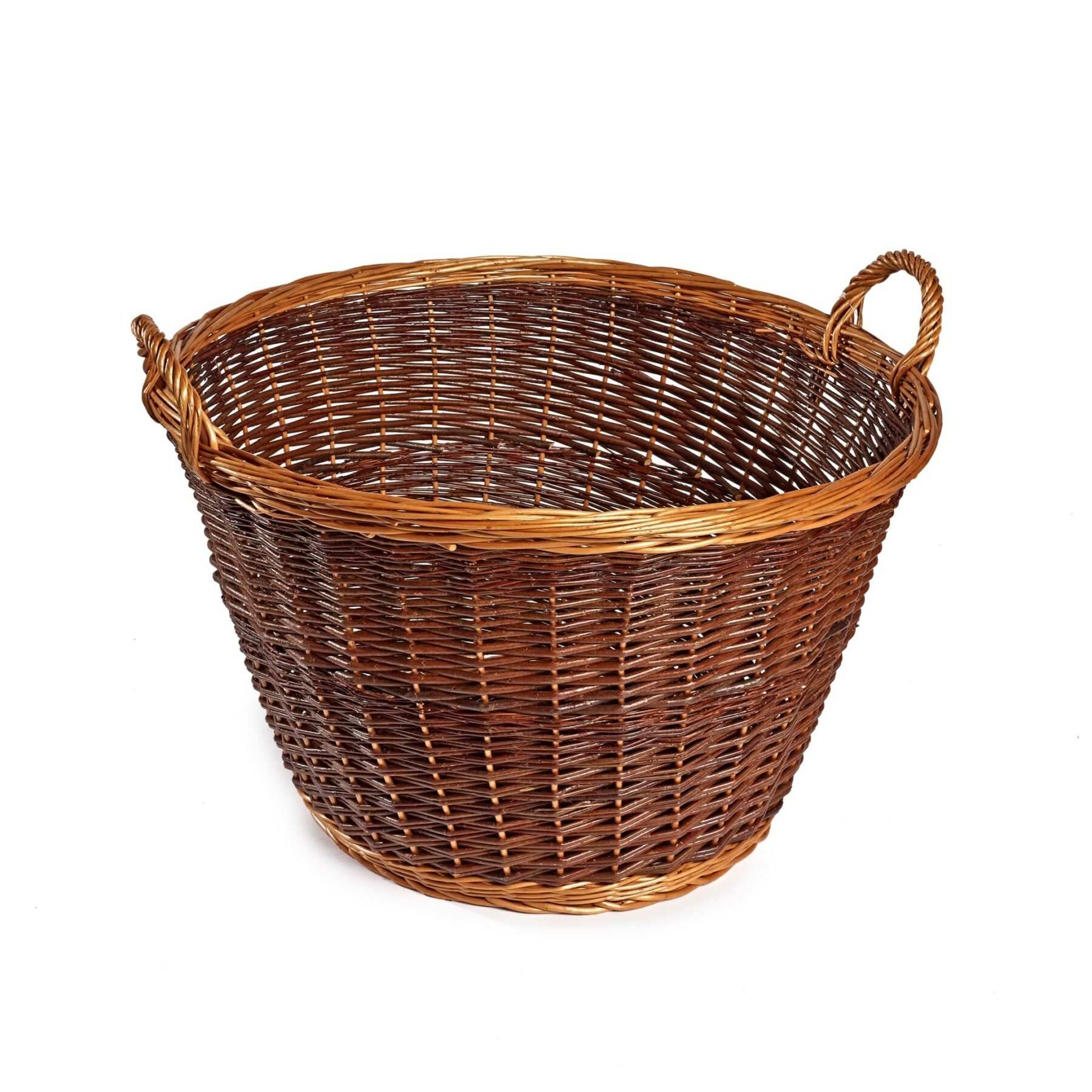 Large Wicker Log Basket