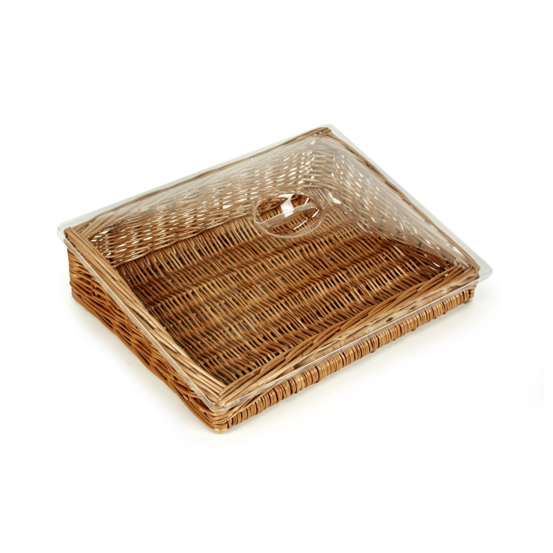 Clear Lid For 40cm Wicker Display Baskets
