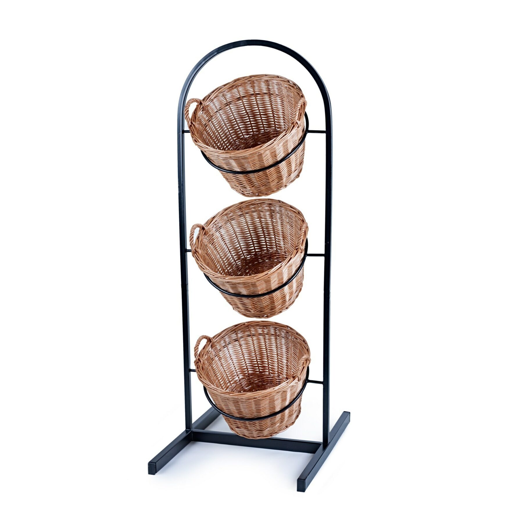 3 Tier Metal Display Stand with Baskets