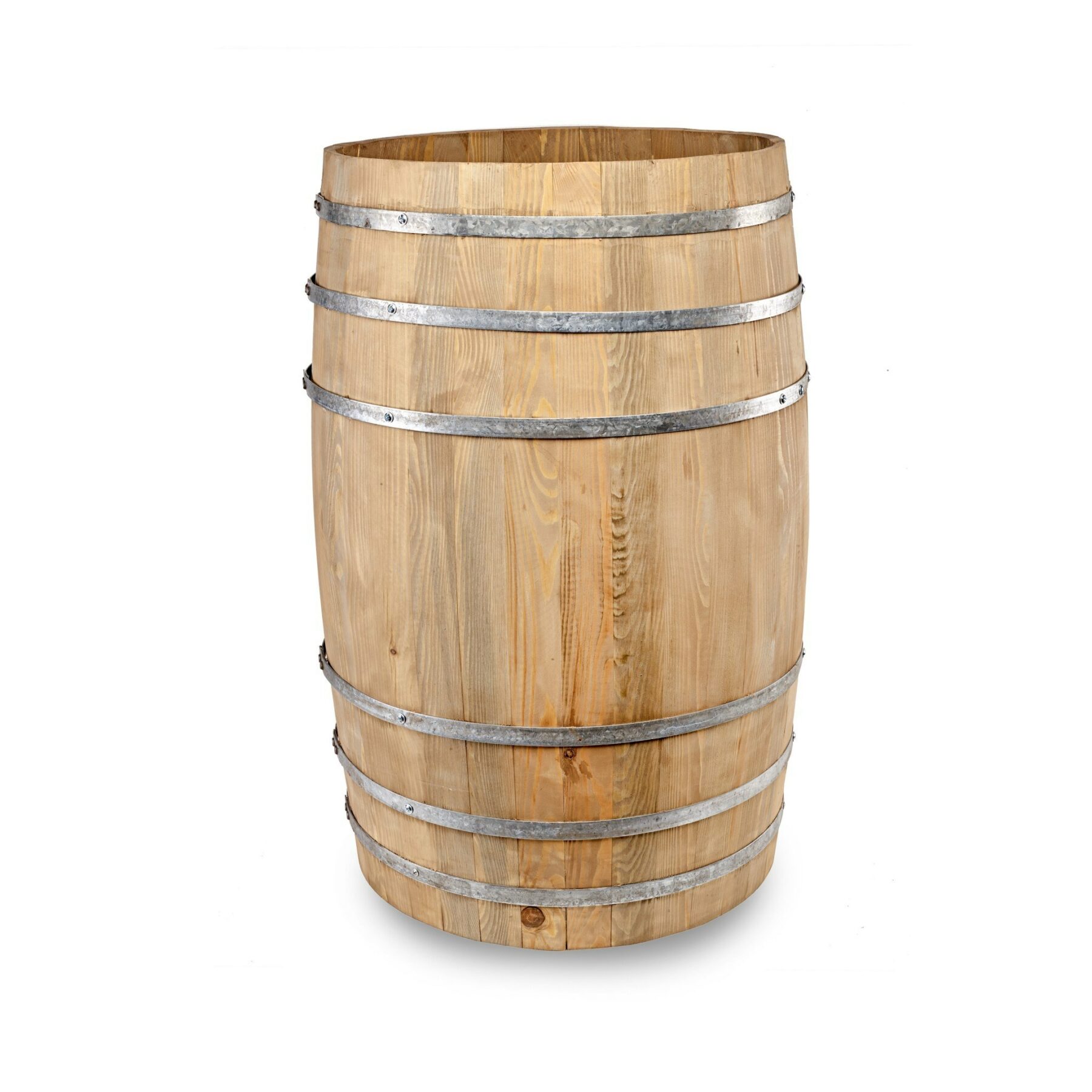Large Wooden Display Barrel - Internal