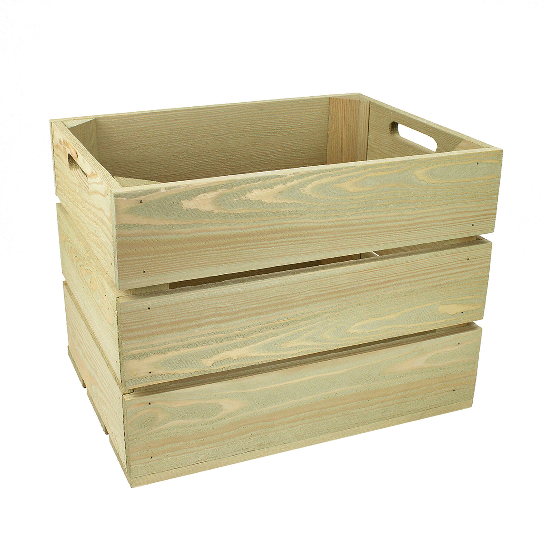 Large Rustic Wooden Display Crate