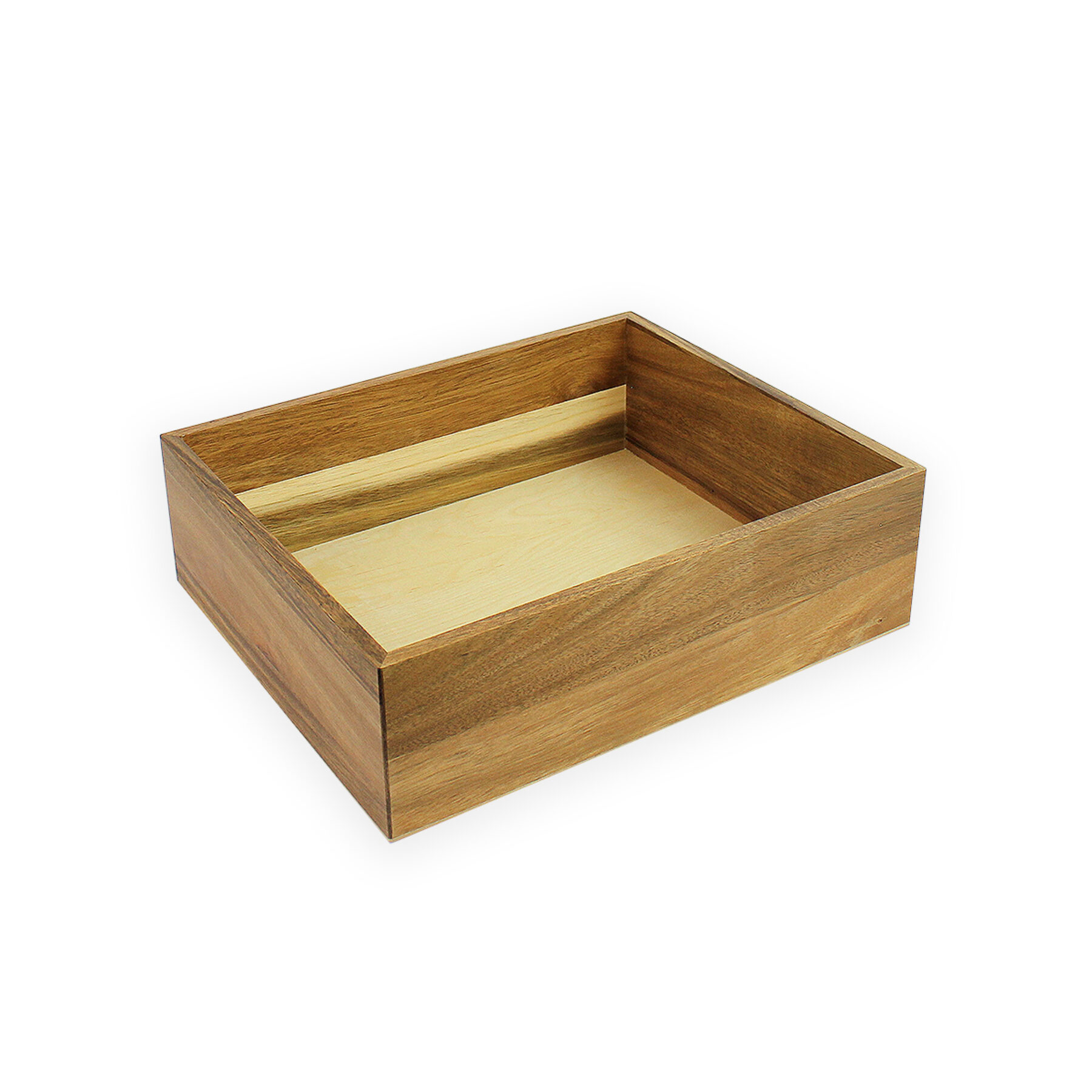 Acacia Wood Gastronorm Crate GN1/4