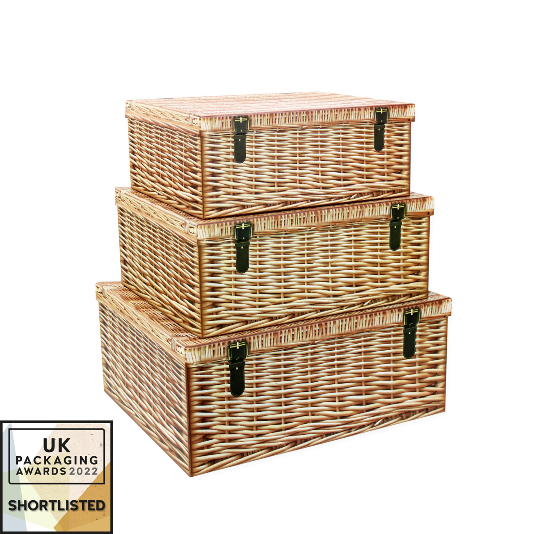 MocBox® Set of 3 Card Hampers (12, 14, 16")
