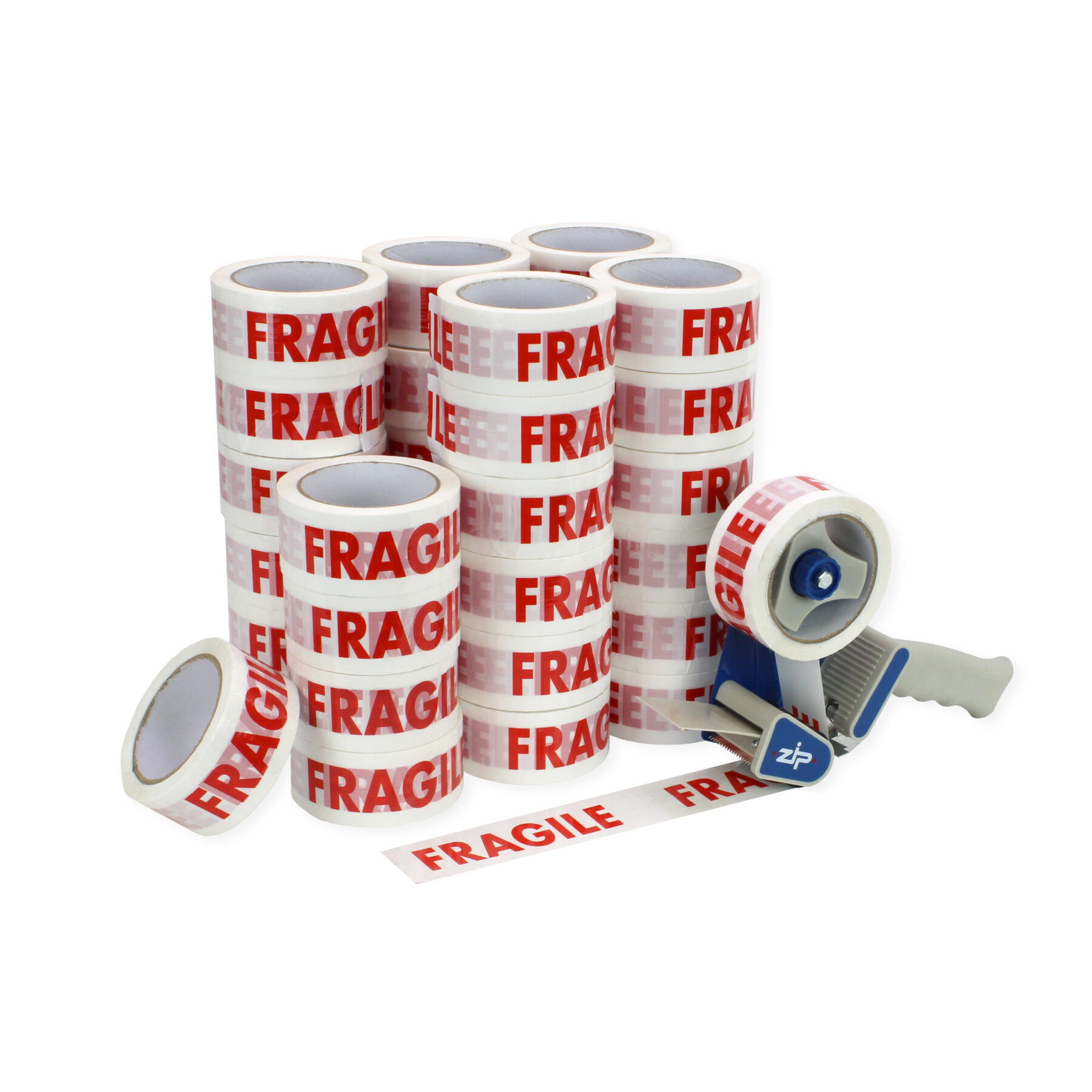 Fragile Packing Tape (36pcs) with Tape Gun