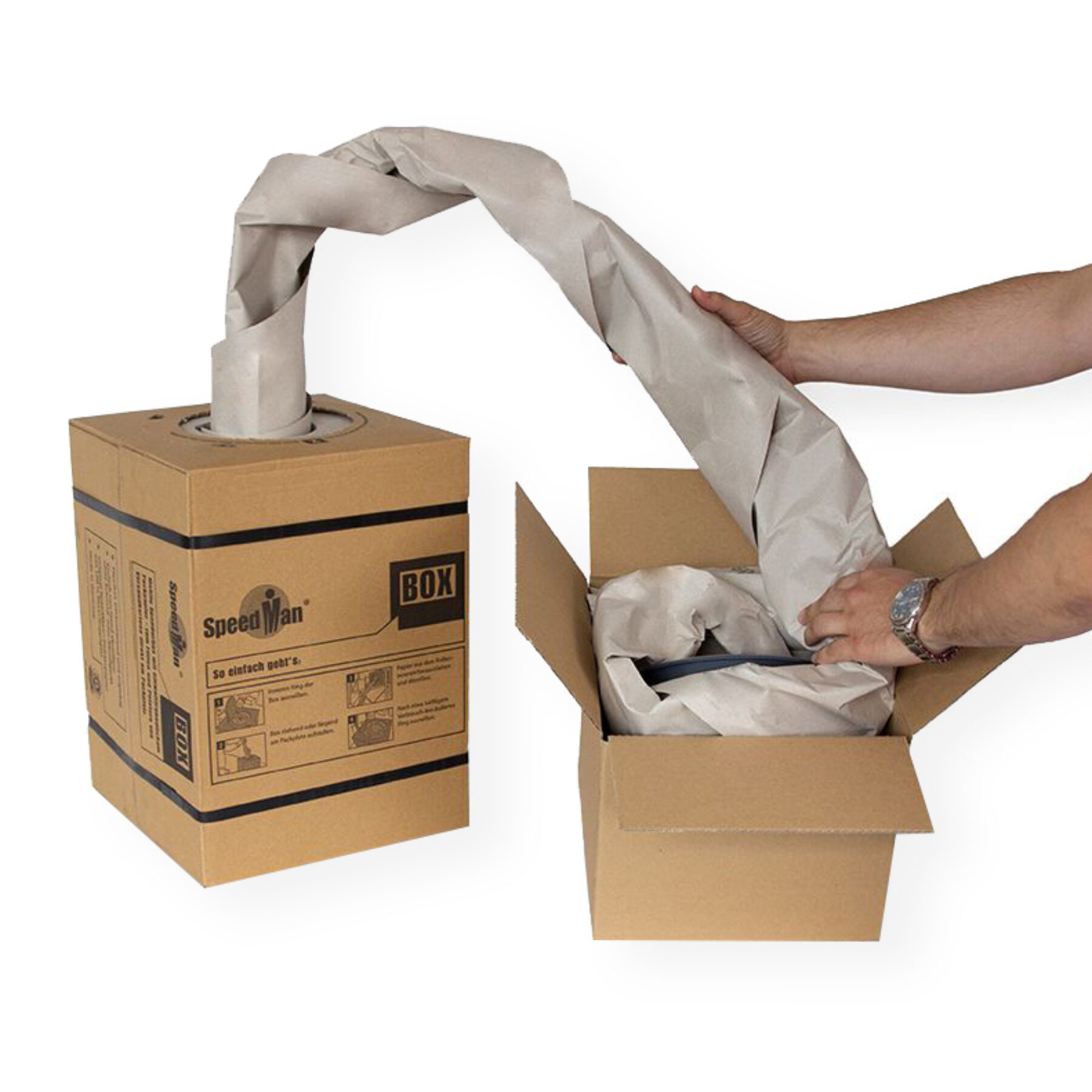 Speedman Box® Packing Paper Dispenser