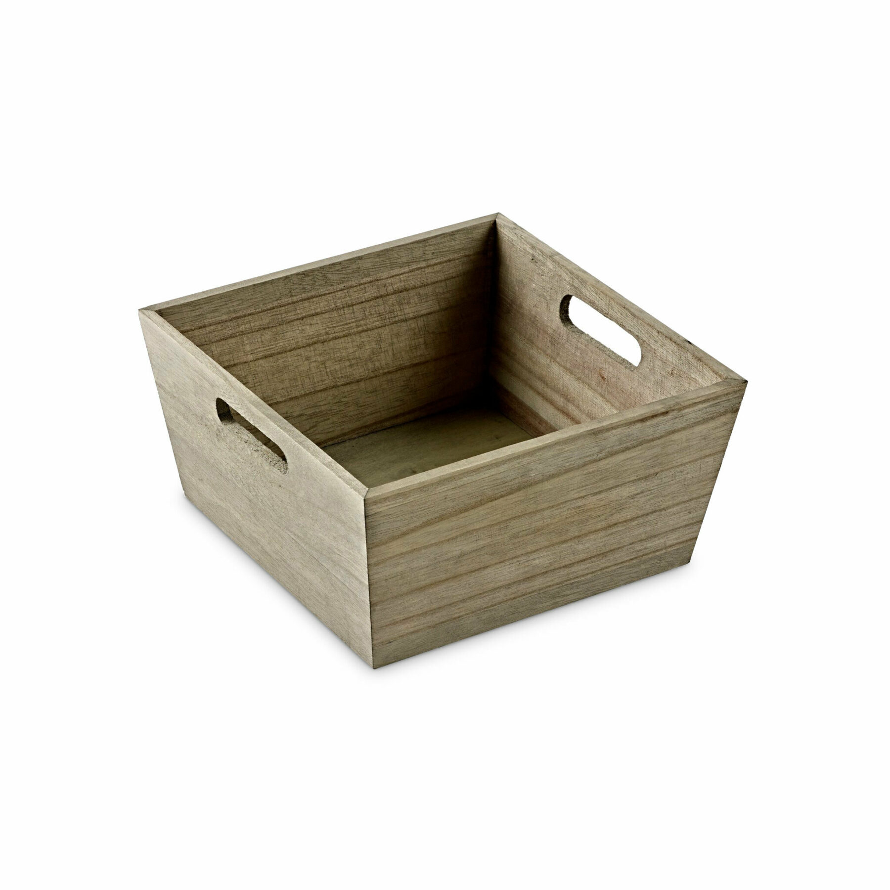 Deep Square Wooden Tray