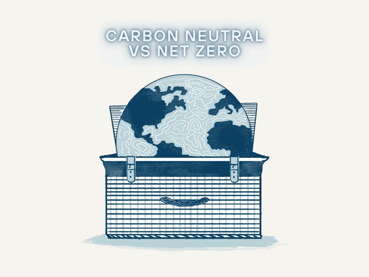 Carbon neutral vs net zero