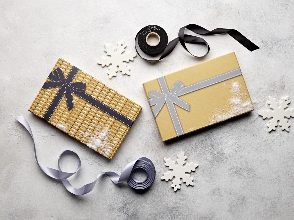 Image of 2 letterbox gift boxes