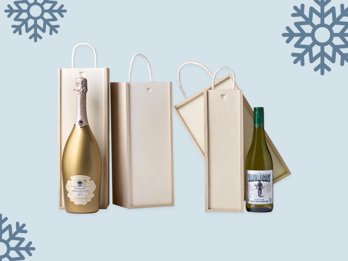 Wine boxes for laser engraving