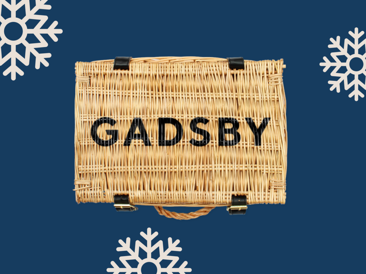 Wicker Hamper Basket Lid Stencilling