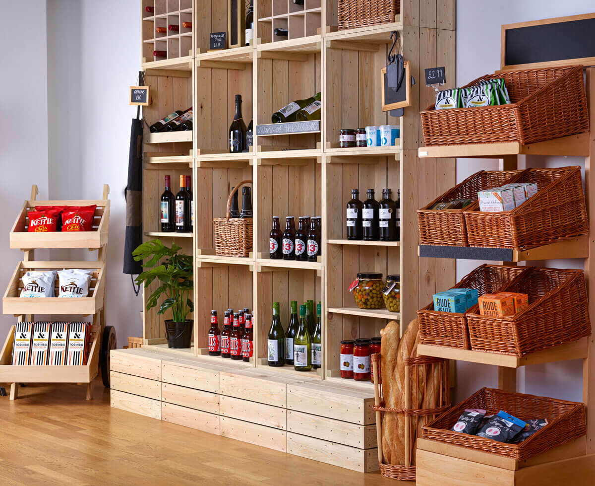 CrateWall Retail Display Unit