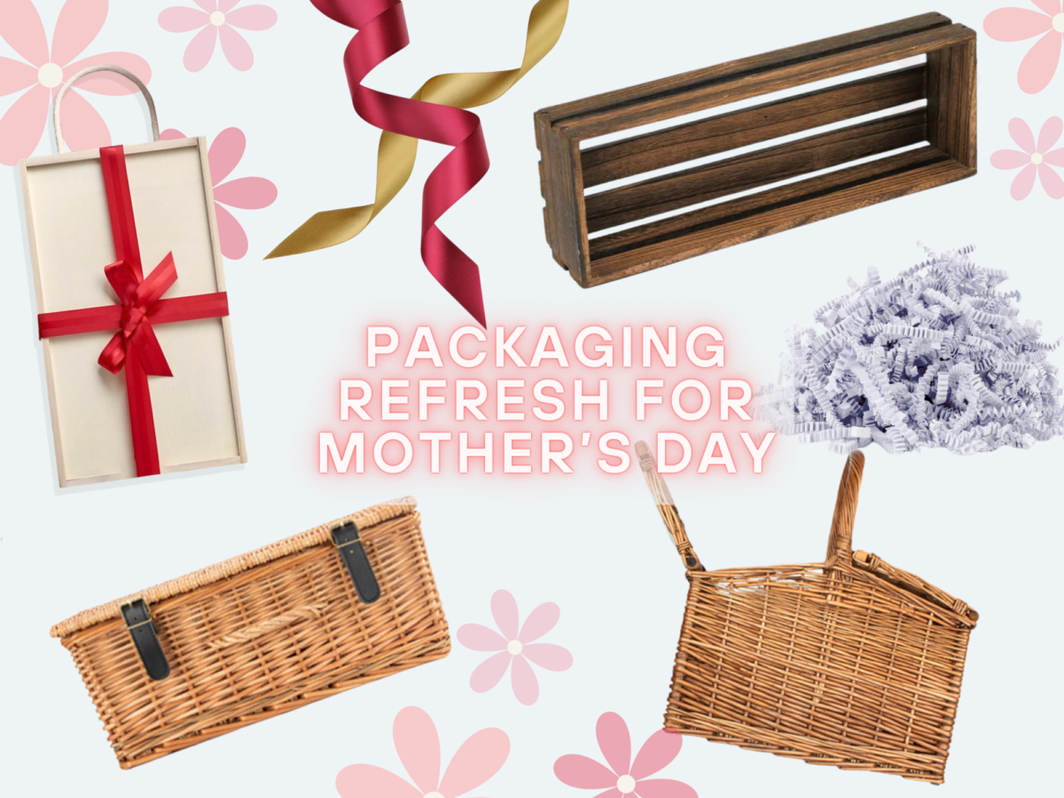 Gift packaging range for mother's day