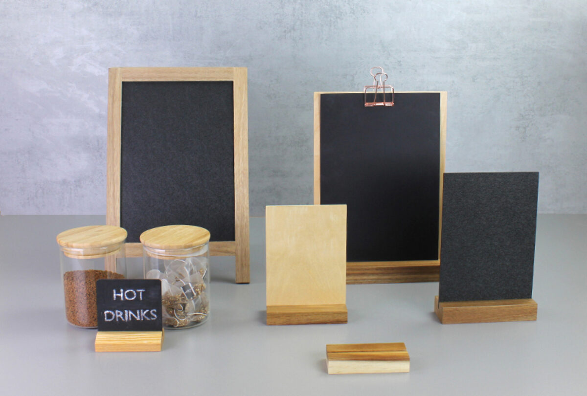 New chalkboards and point of sale