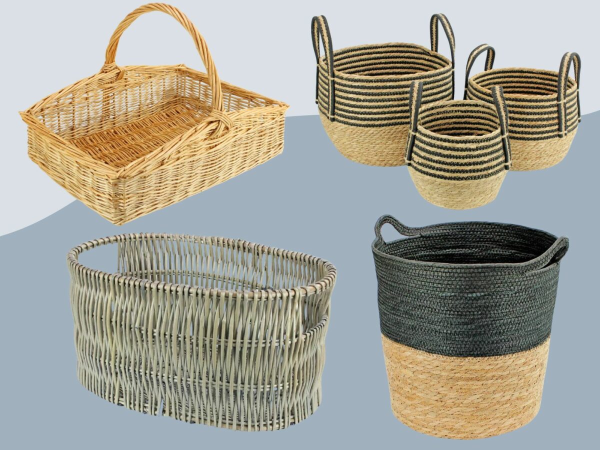 storage and display baskets