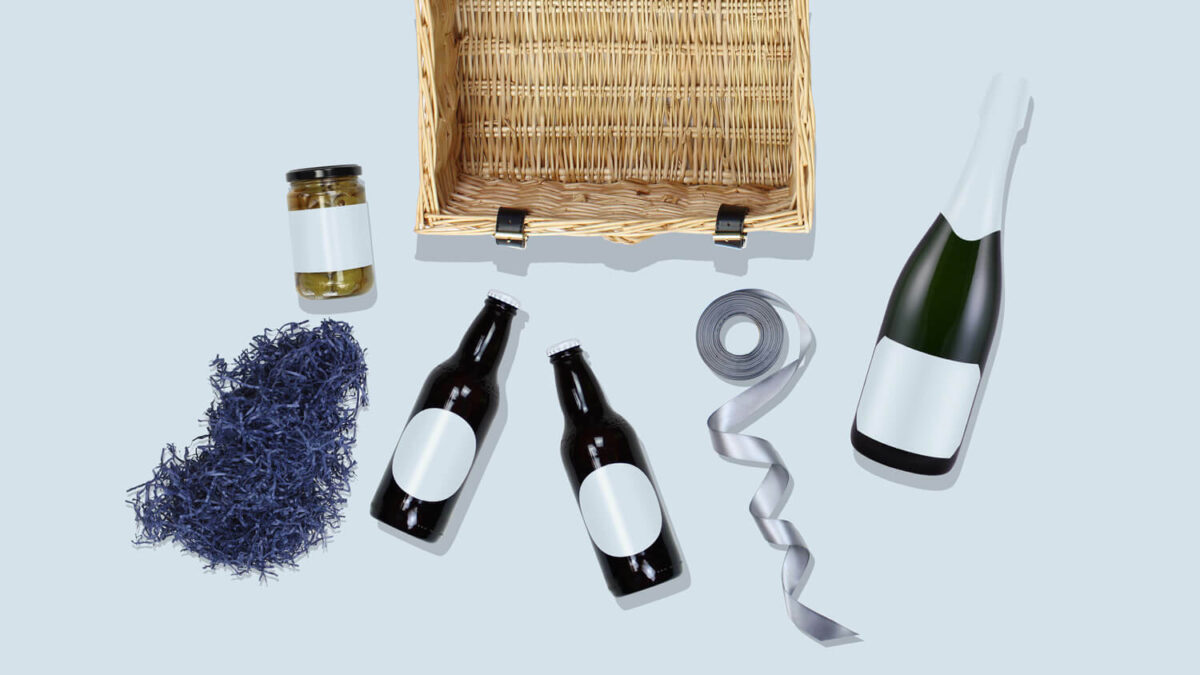 How much can I fit in a wicker hamper?