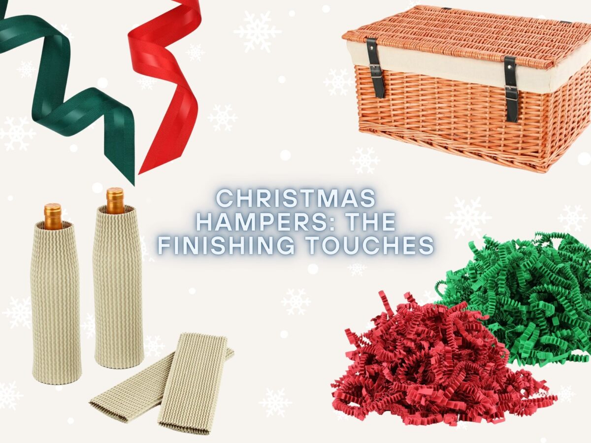 Christmas Hampers: The Finishing Touches