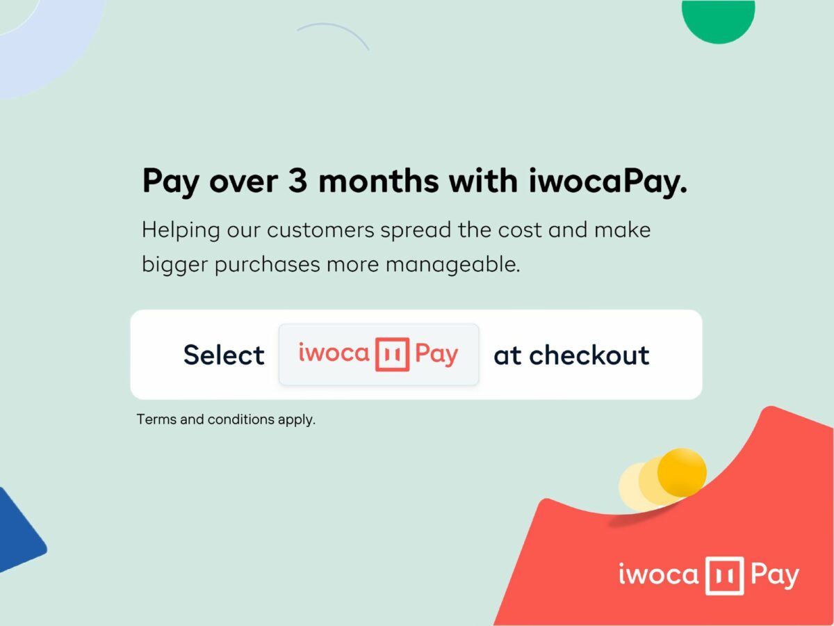 Use iwocaPay this Christmas to pay for your orders with Gadsby in instalments