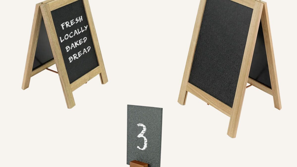 Boost sales with chalkboard POS displays