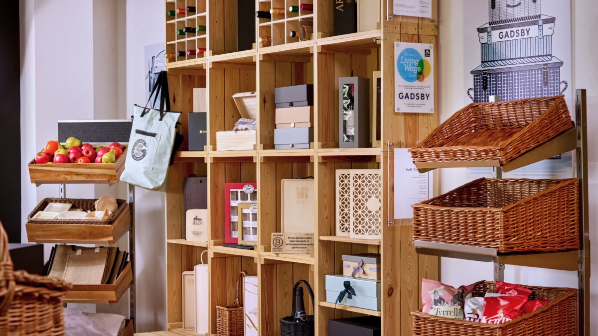 Eye catching in store displays