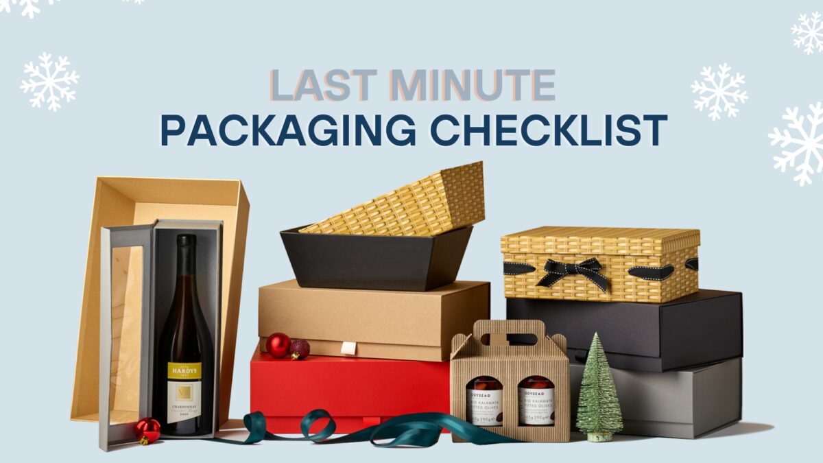 Last Minute Christmas Packaging Checklist