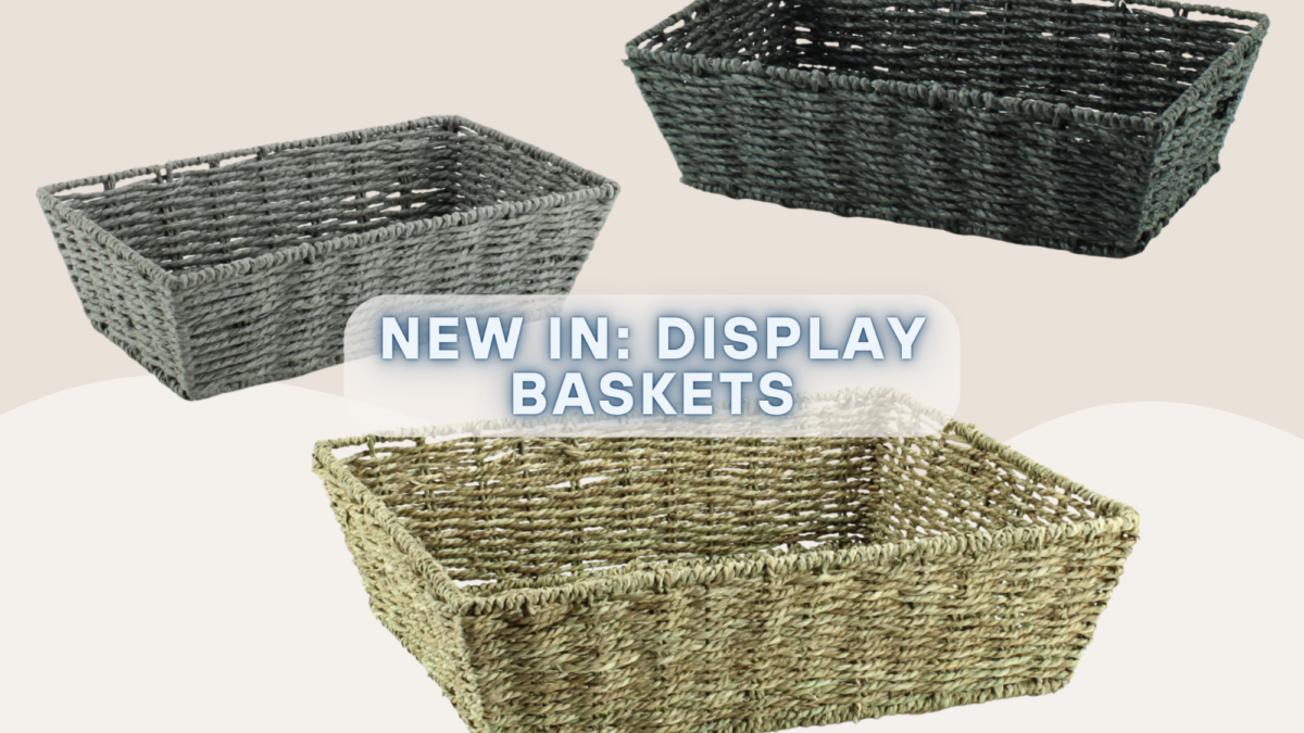 New In Display Baskets