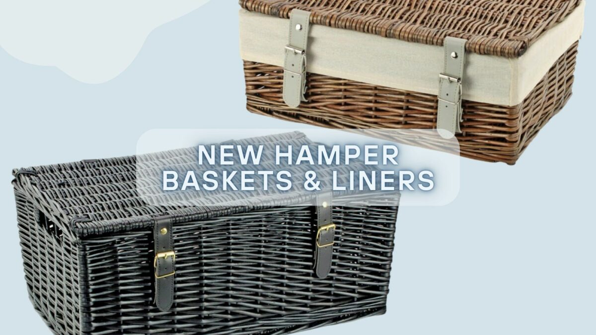 New hamper colours and liners