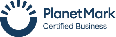 Planet Mark Horizontal R22 G60 B95