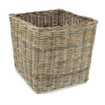 Large Kubu Rattan Square Storage Basket