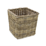 Medium Kubu Rattan Square Storage Basket
