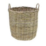 Large Round Kubu Rattan Basket