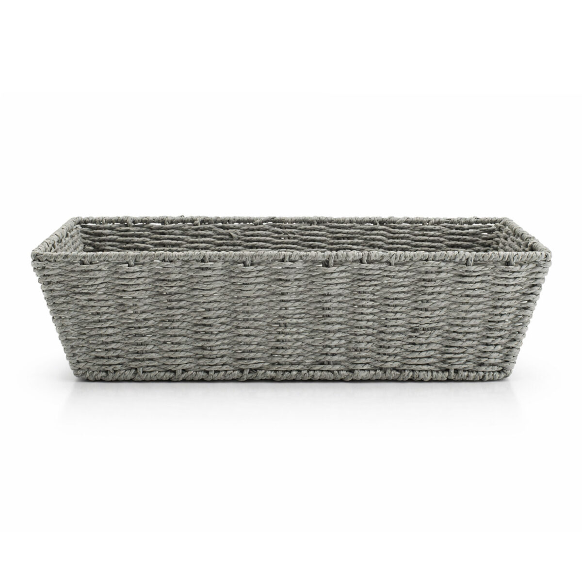 Large Grey Paper Rope Tray | Gadsby