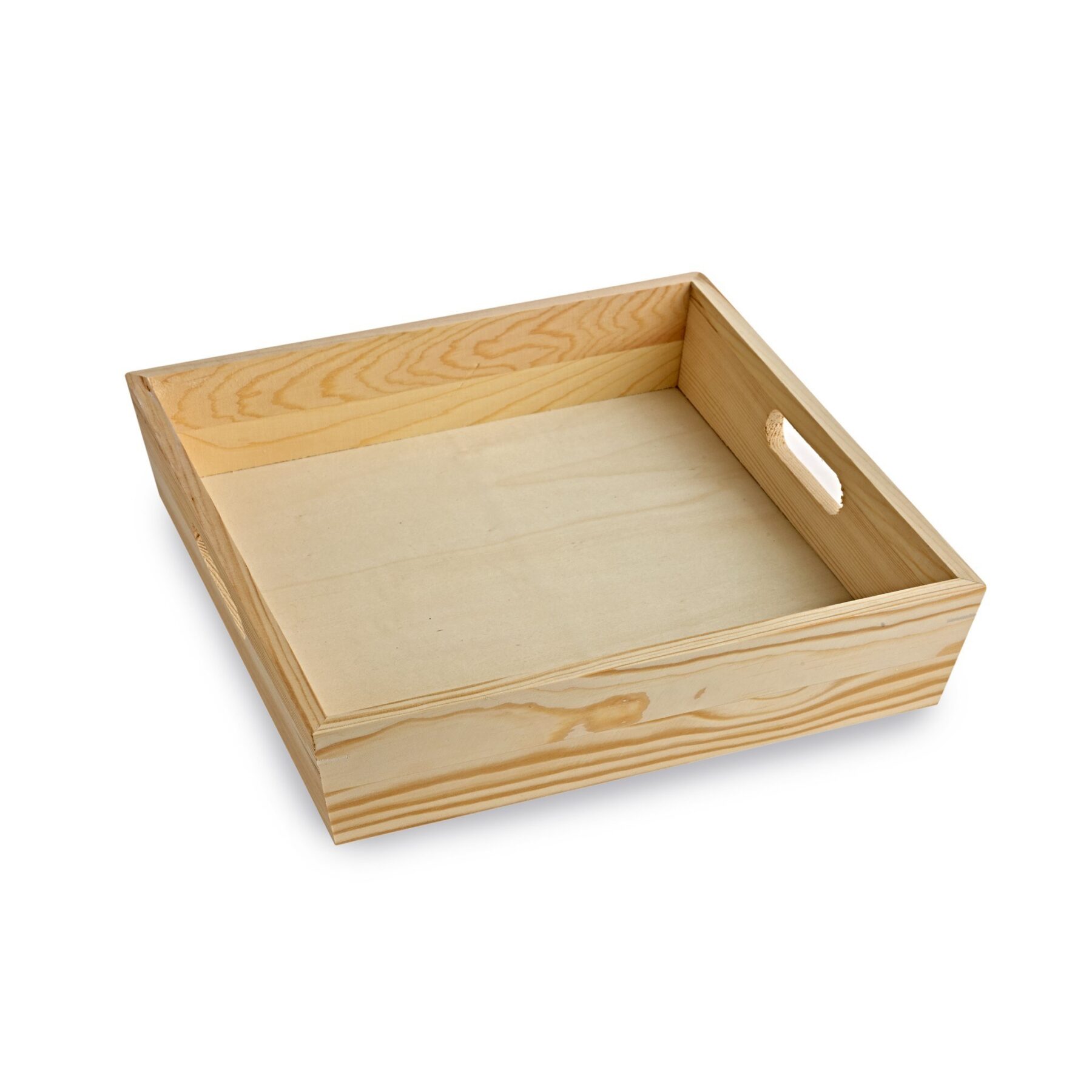 Square Wooden Tray