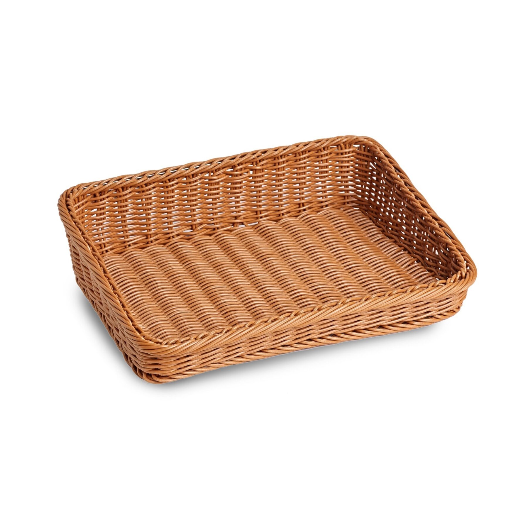 Sloping Polywicker Basket - 40 x 30cm