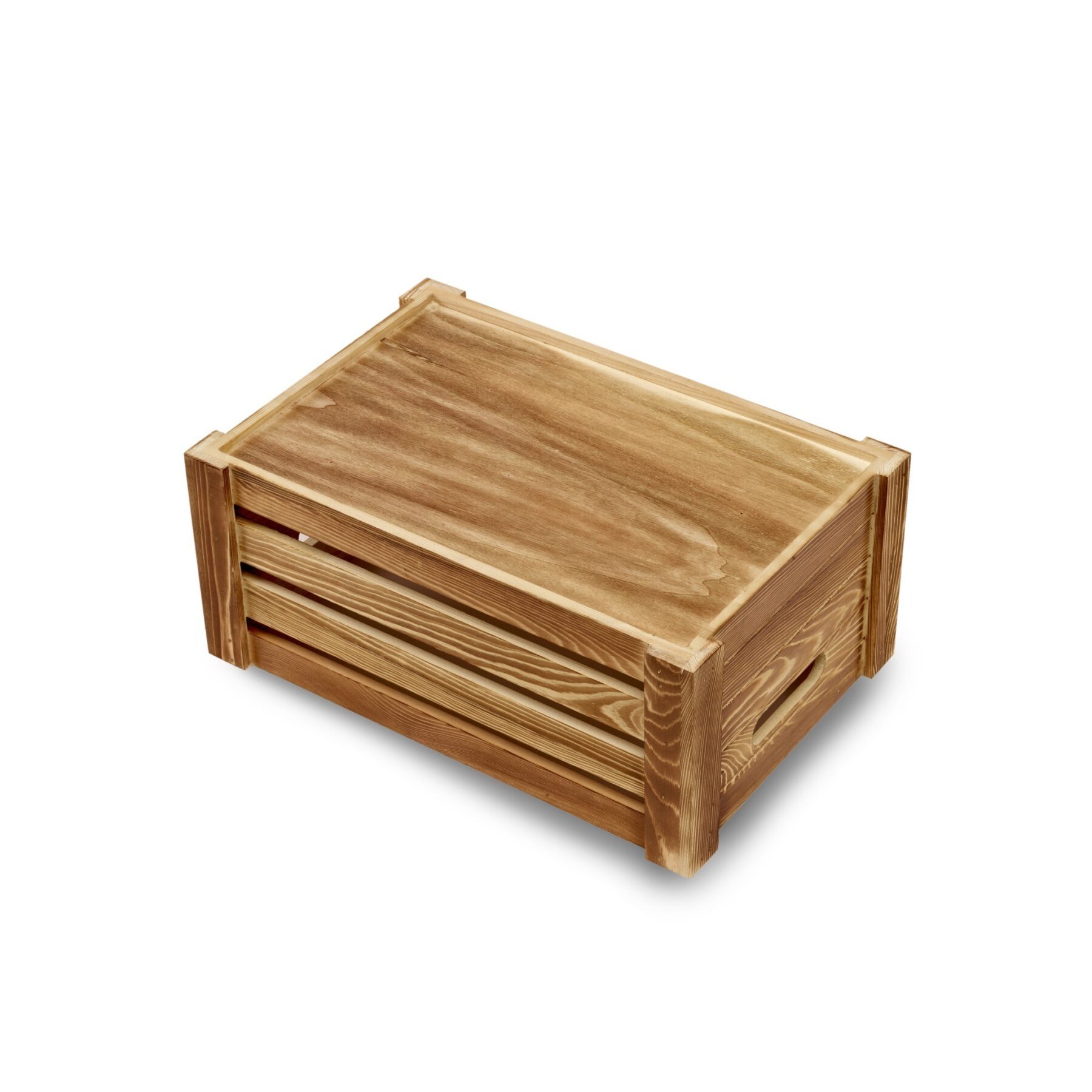 Medium Wooden Riser - Burnt Finish