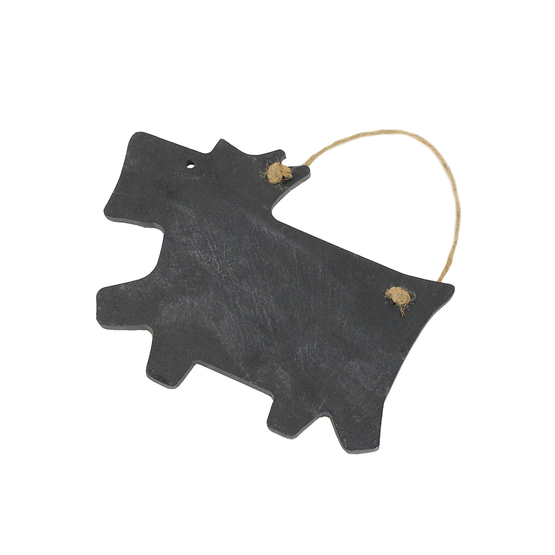 Dog Shape Slate Sign