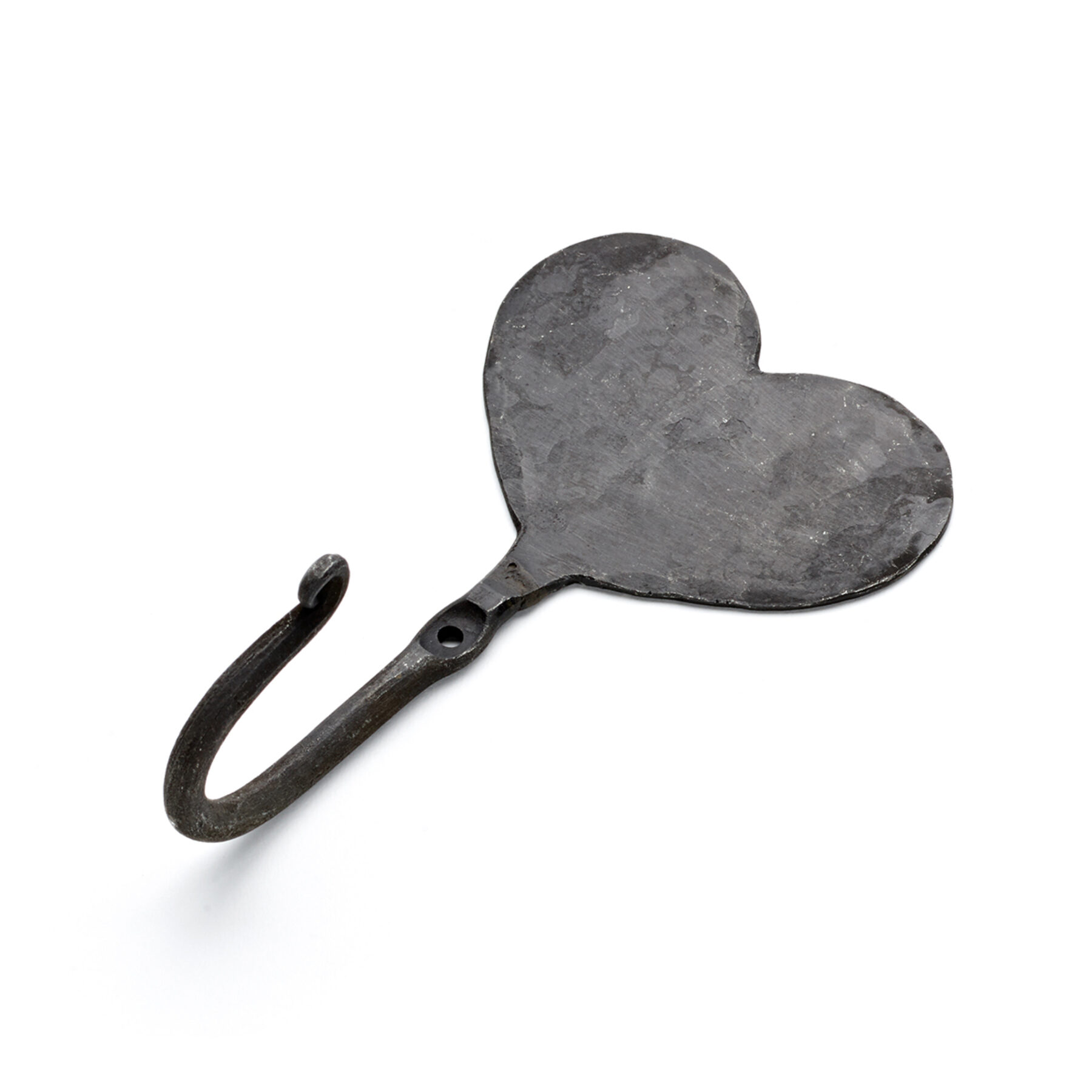 Large Wrought Iron Heart Hook