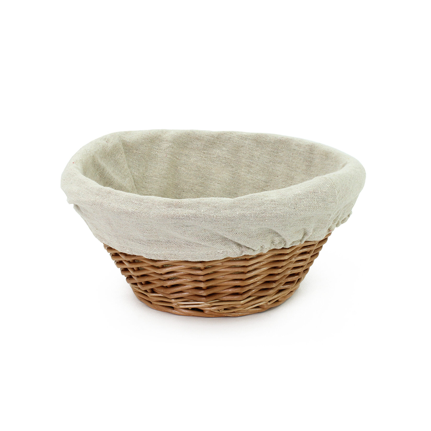 Round Lined Proving Basket - 1Kg
