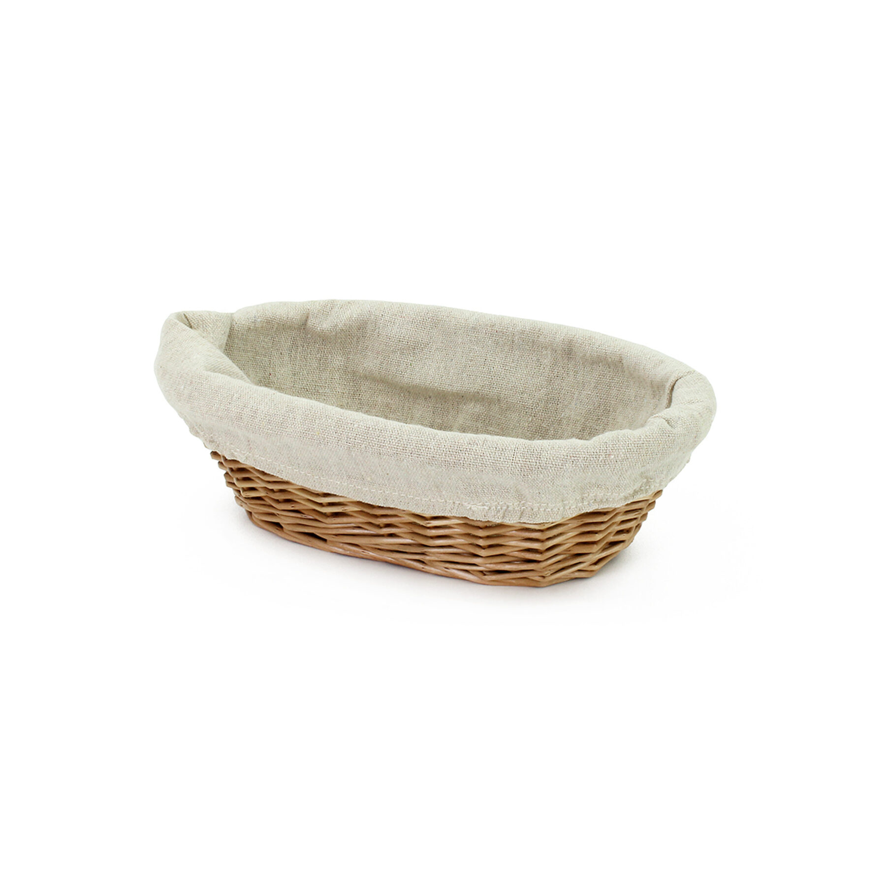 Oval Lined Proving Basket - 500G