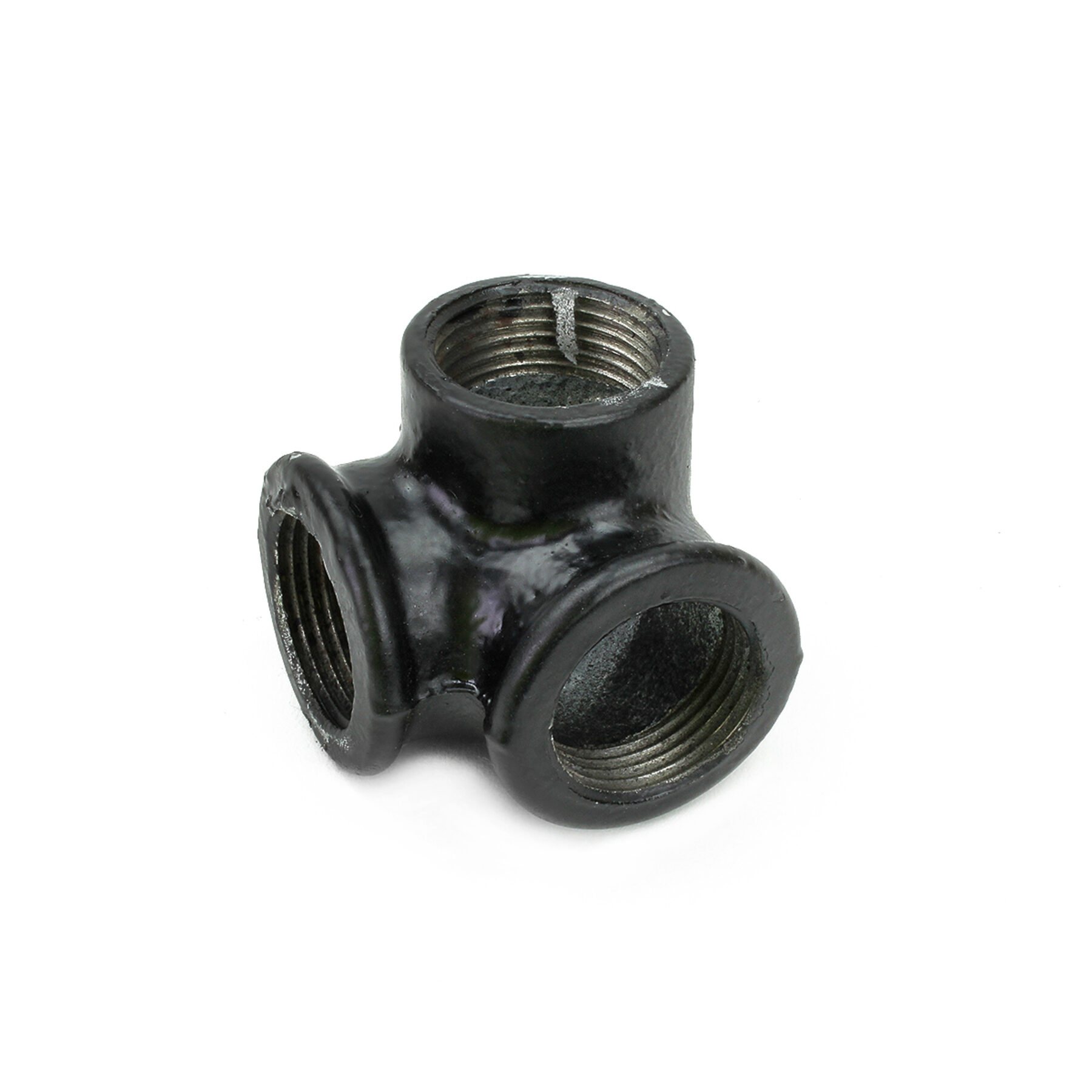 3-Way Elbow Connector - Black