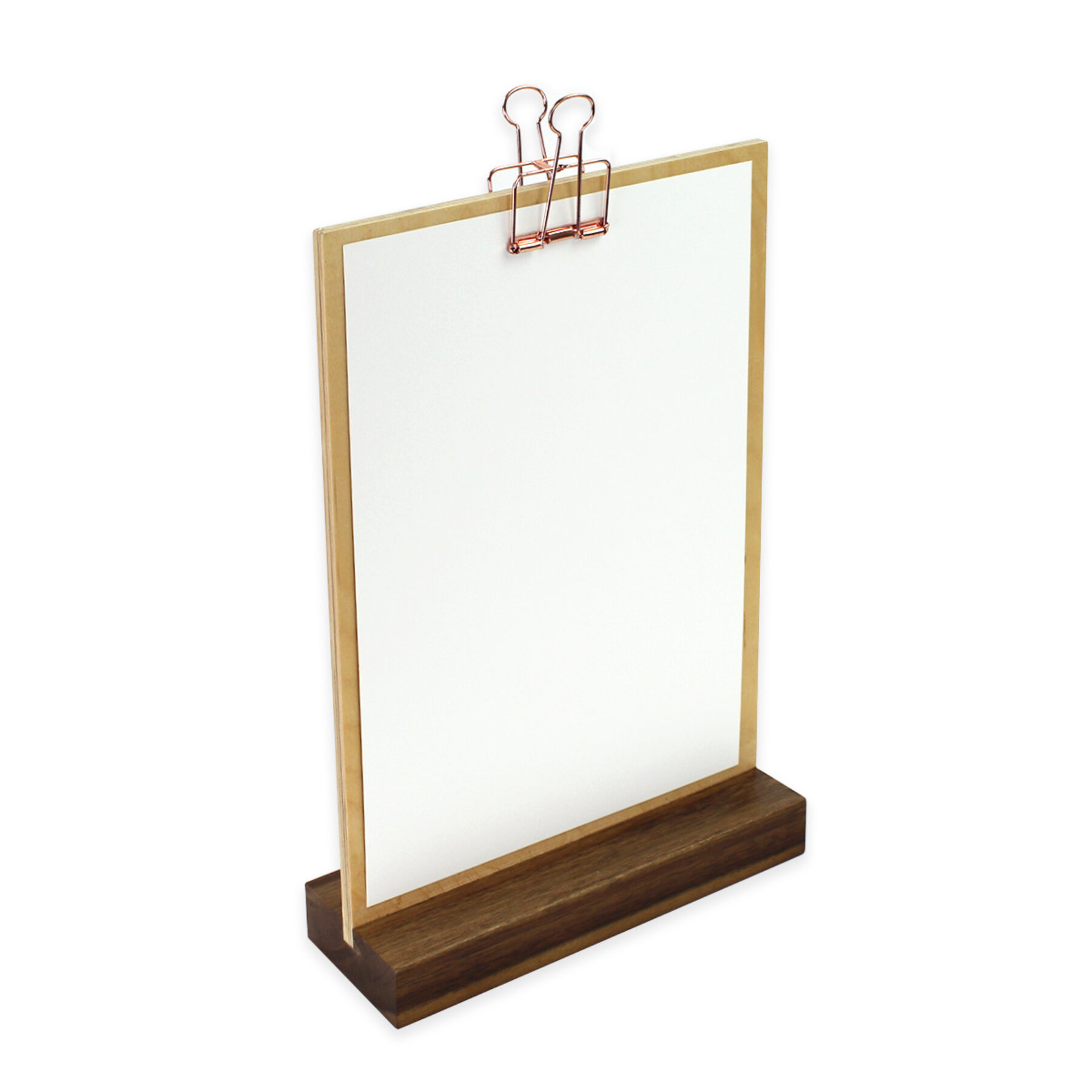 A4 Tabletop Menu Holder Kit (5pcs)