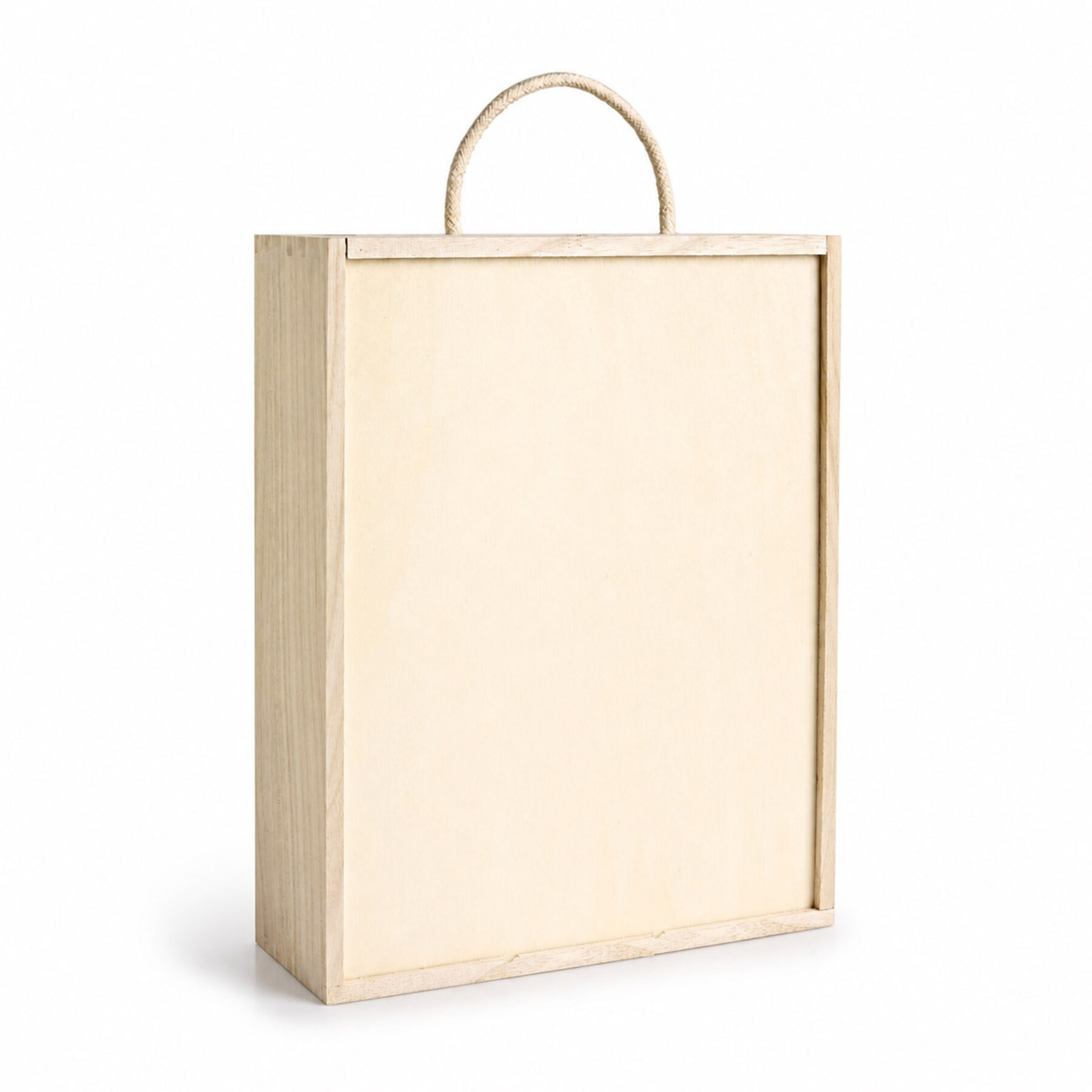 3 Bottle Wooden Wine Box