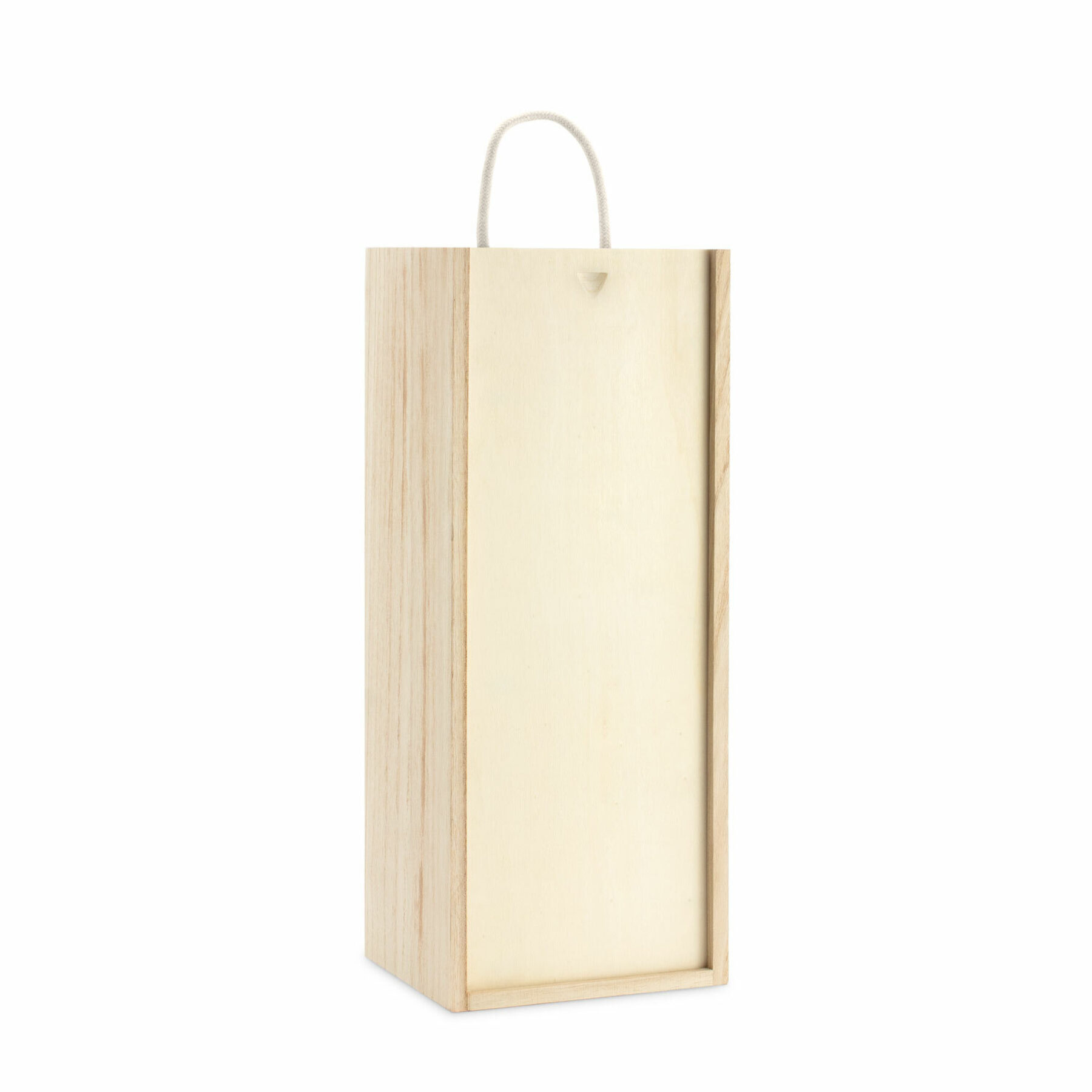 1 Champagne Bottle Wooden Box