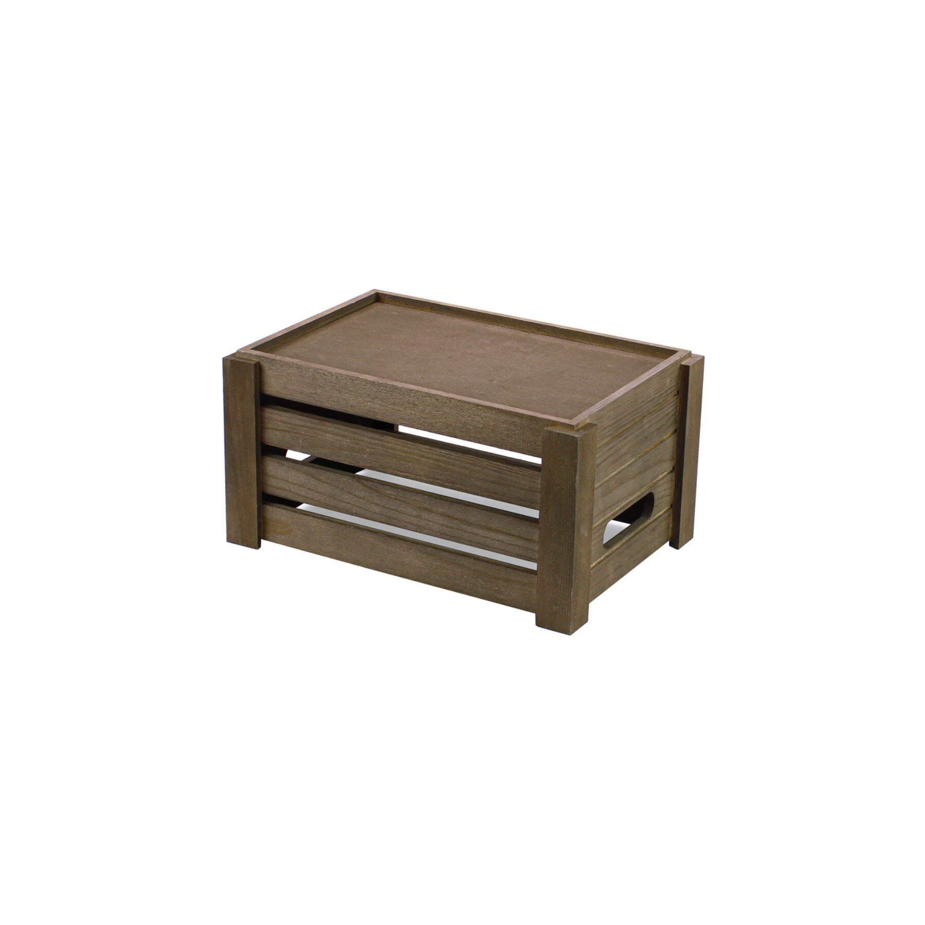 Olive Grey Wooden Riser 30 x 20cm