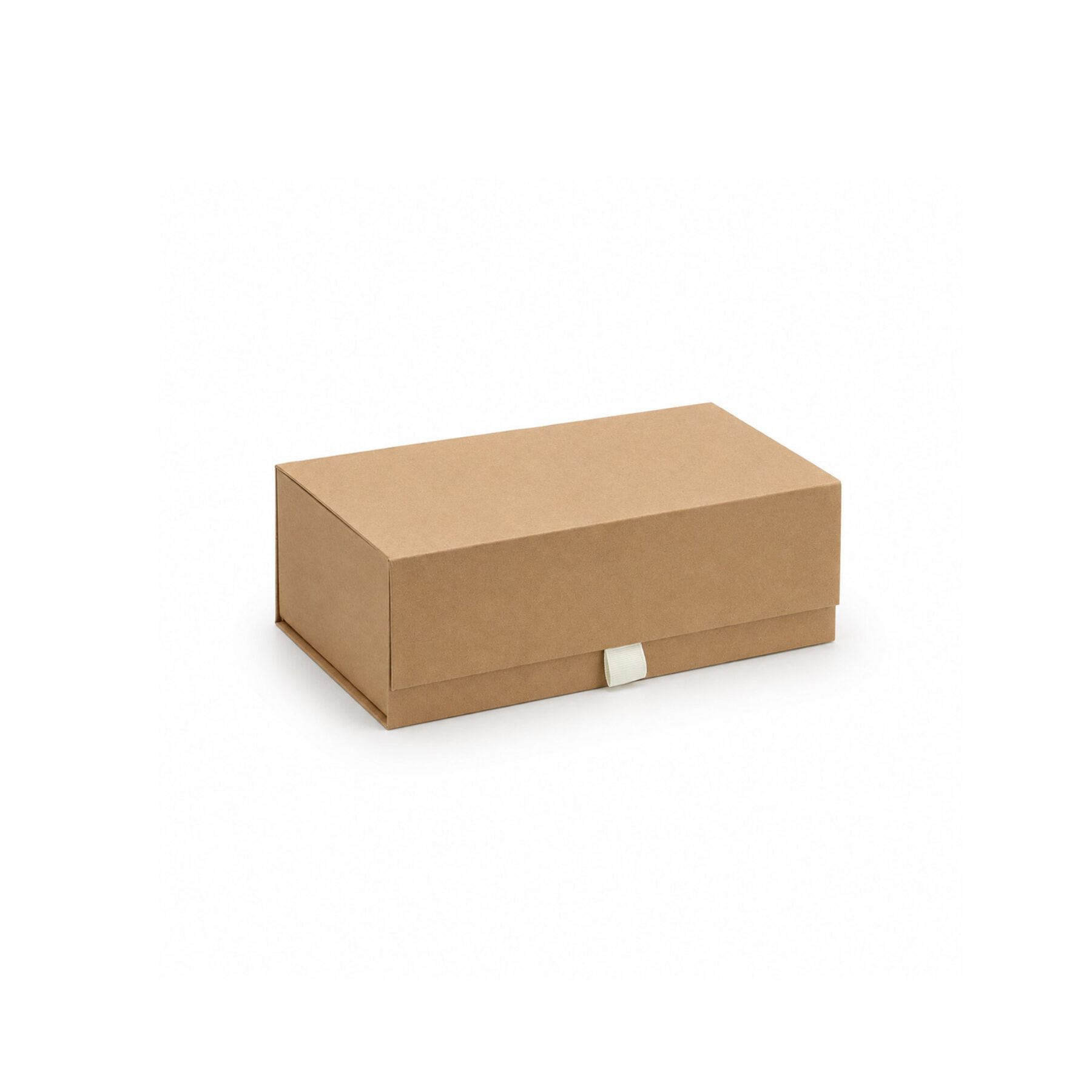 Small Magnetic Card Gift Box - Kraft