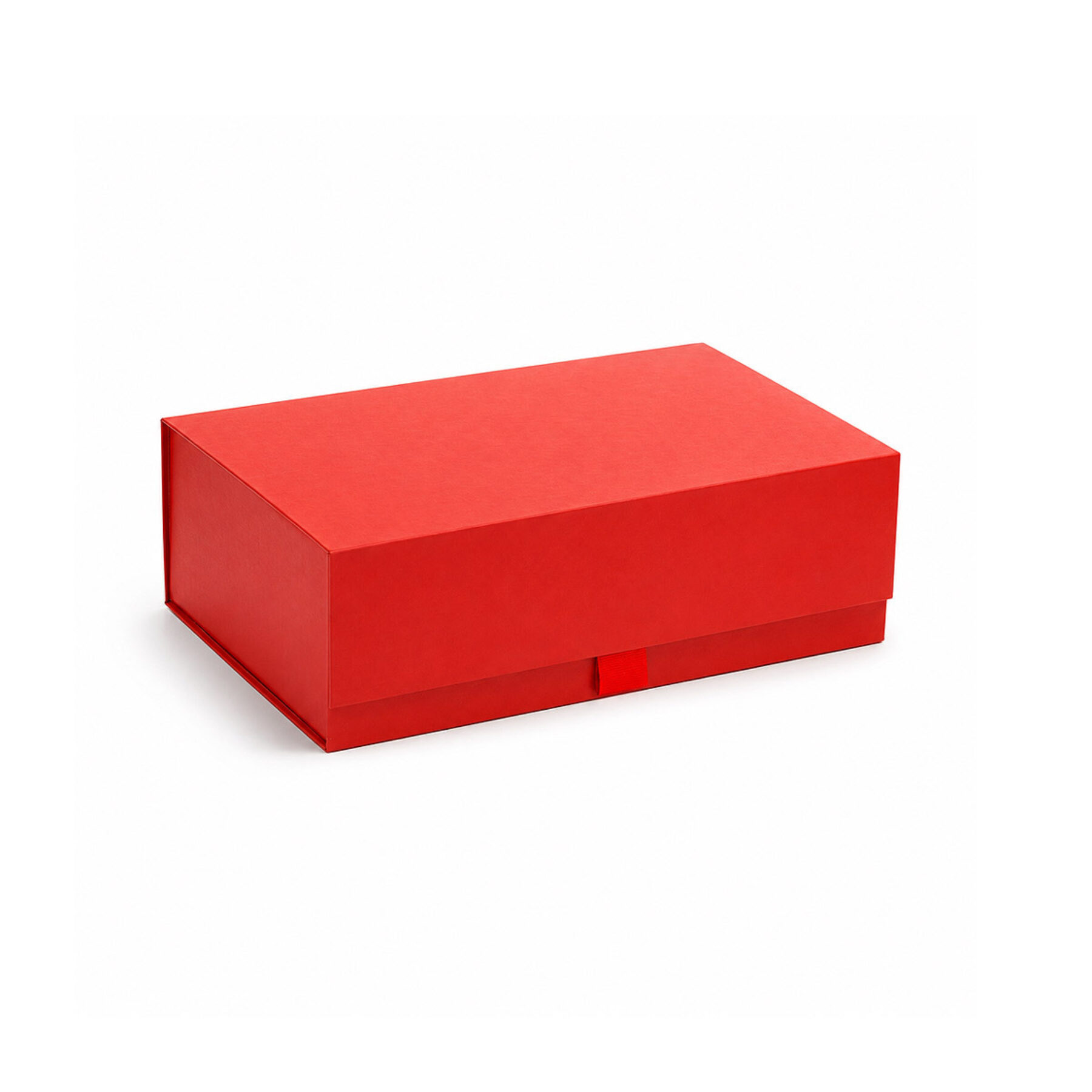 Medium Magnetic Card Gift Box - Red