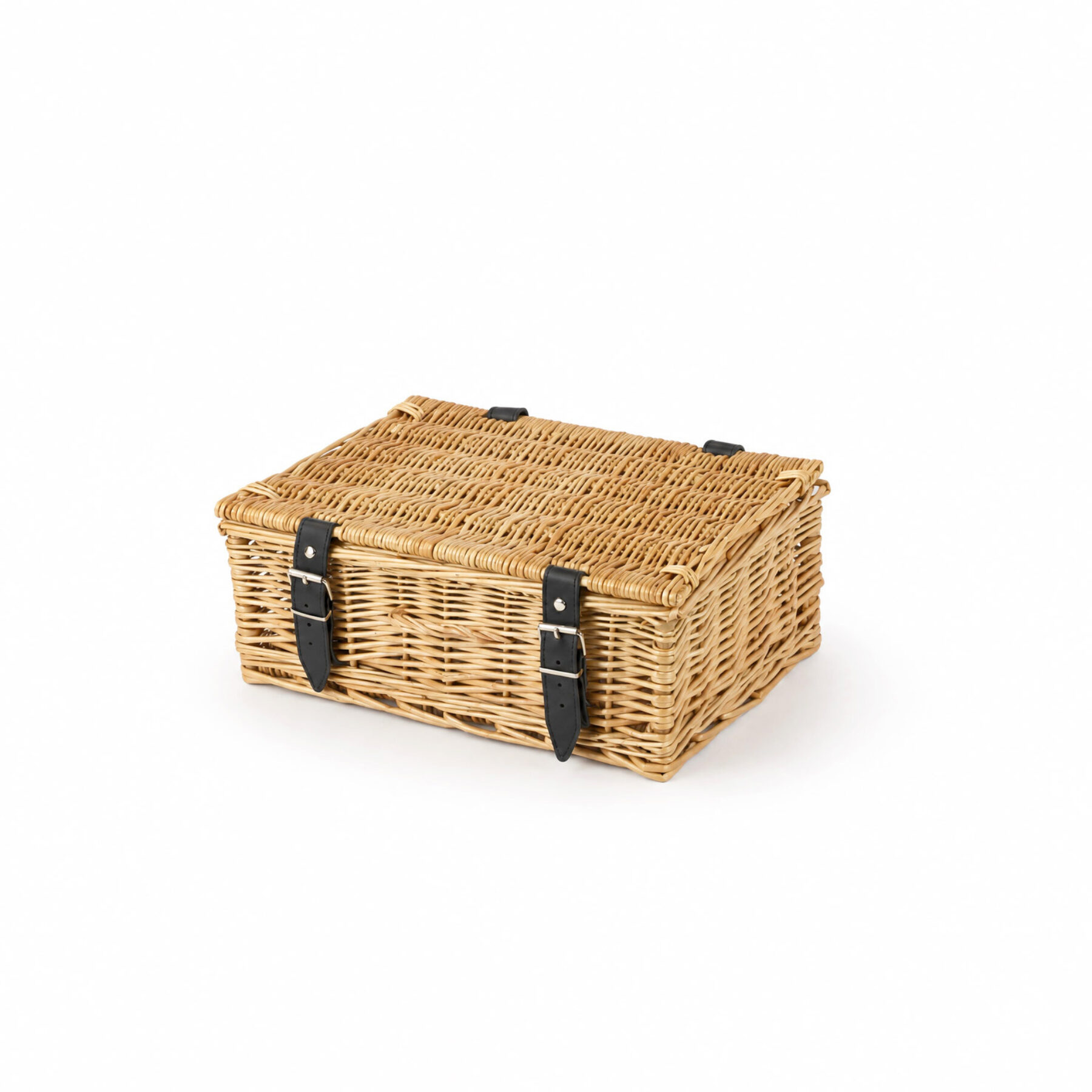 12 Inch Wicker Hamper Basket