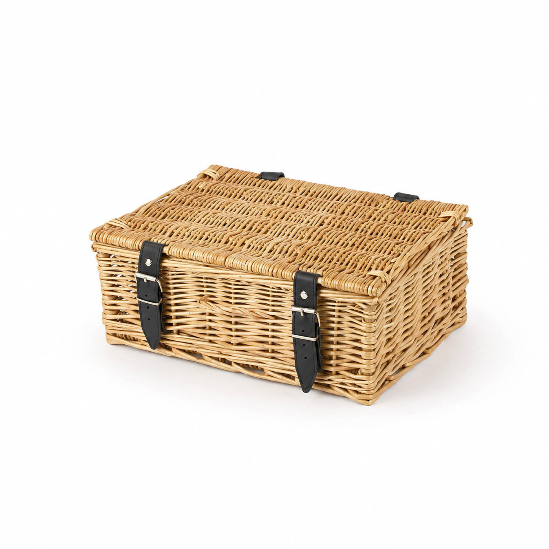 12 Inch Wicker Hamper Basket
