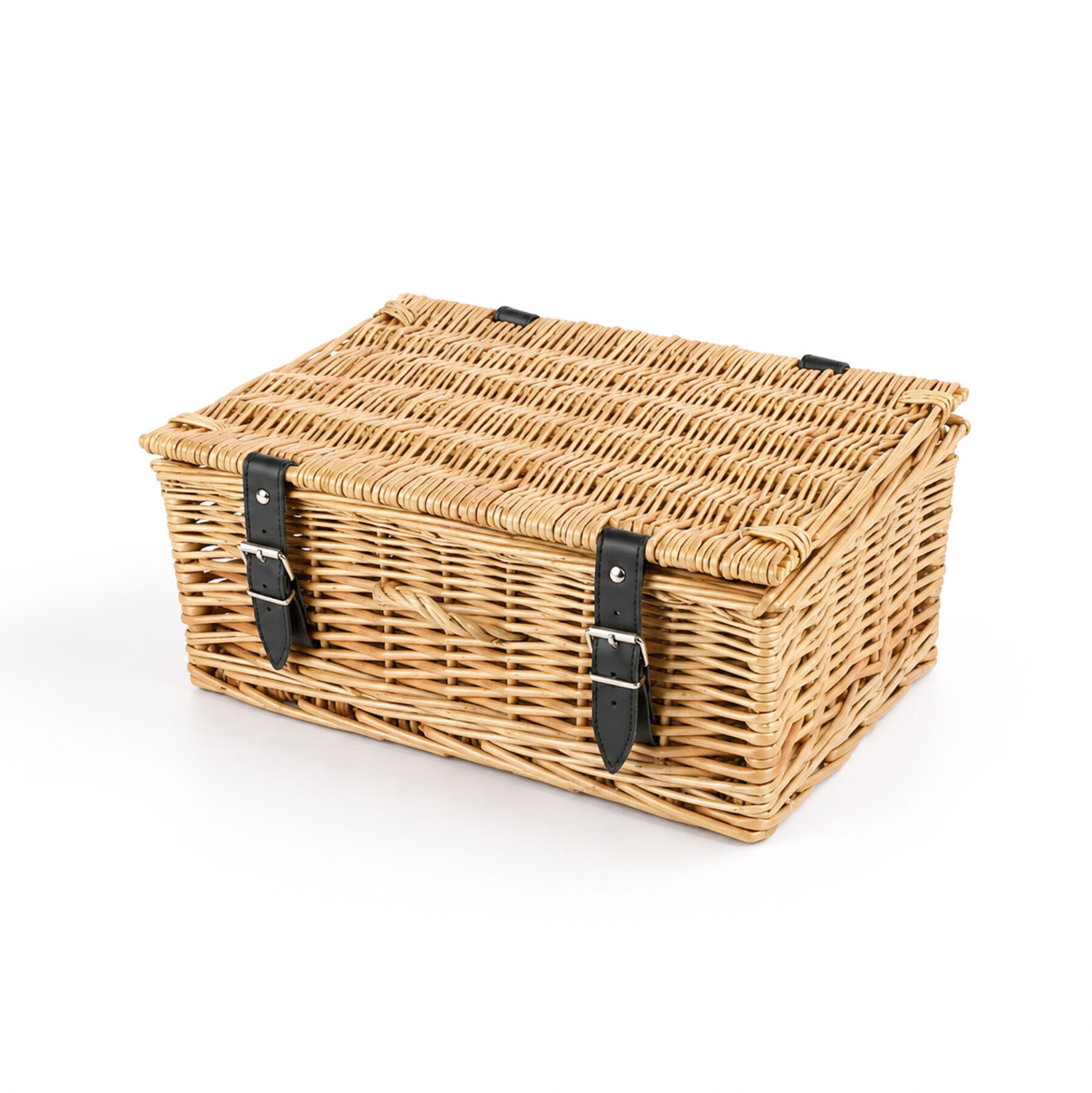 14 Inch Wicker Hamper Basket