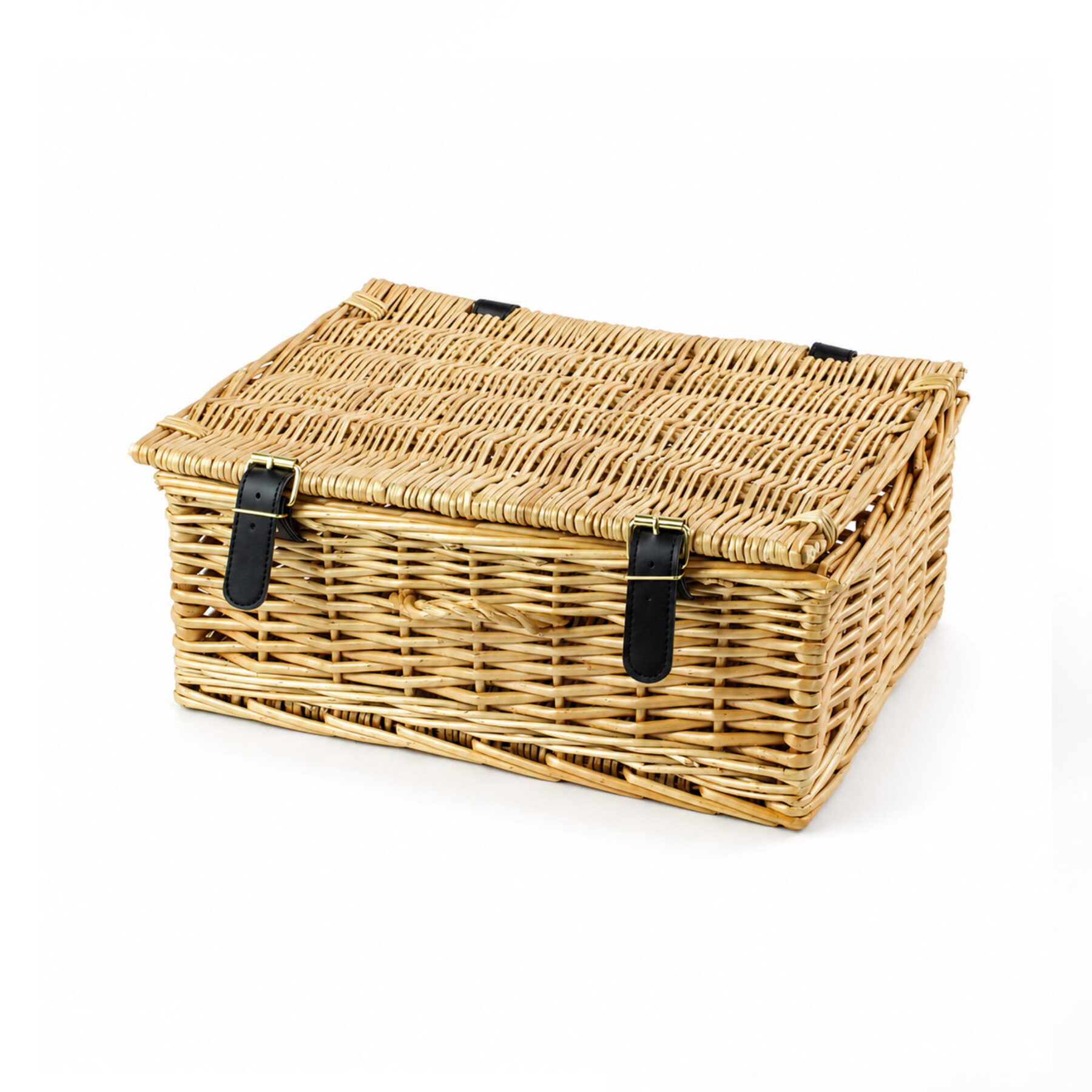 14 Inch Wicker Hamper Basket