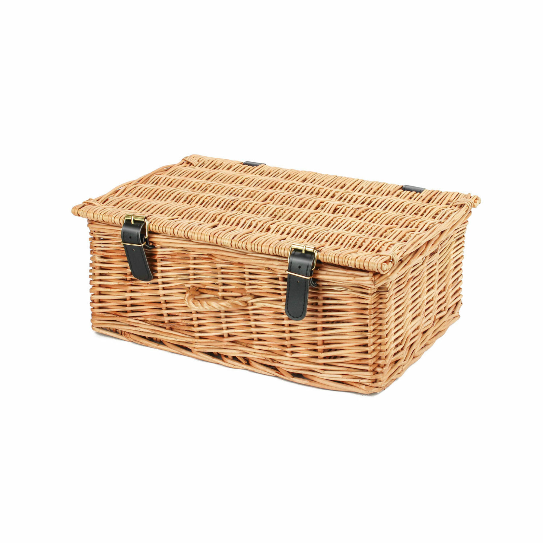 14 Inch Wicker Hamper Basket